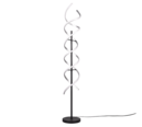 Trio Lighting Trio SEQUENCE vloerlamp | LED | geborsteld aluminium | Ø 23 cm | IP20 | 1x 32W | 4000 lm | 2300+3000+4000K | dimbaar