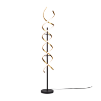 Trio SEQUENCE vloerlamp | LED | messing mat | Ø 23 cm | IP20 Trio SEQUENCE vloerlamp | LED | messing mat | Ø 23 cm | IP20