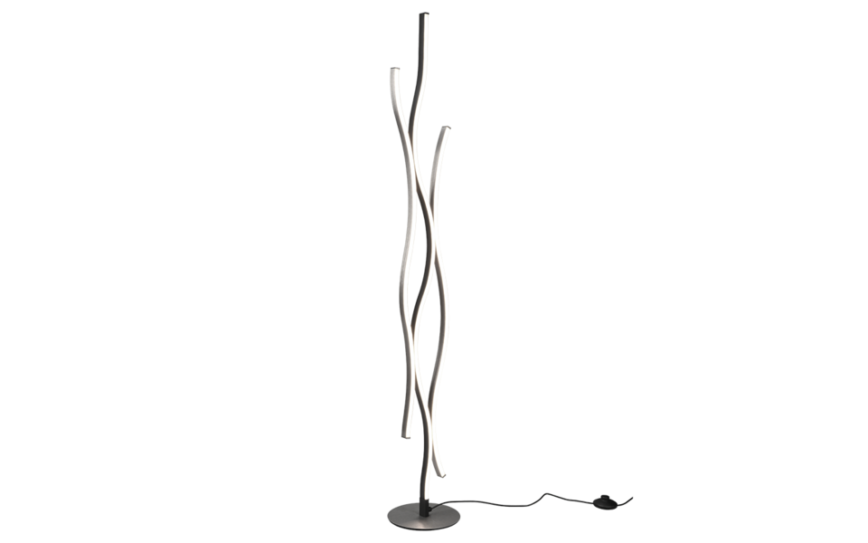 Trio Lighting Trio BLAZE LED floor lamp | 1x 28W 3250 lm 4000K | Ø 20 cm | IP20 | 139 cm