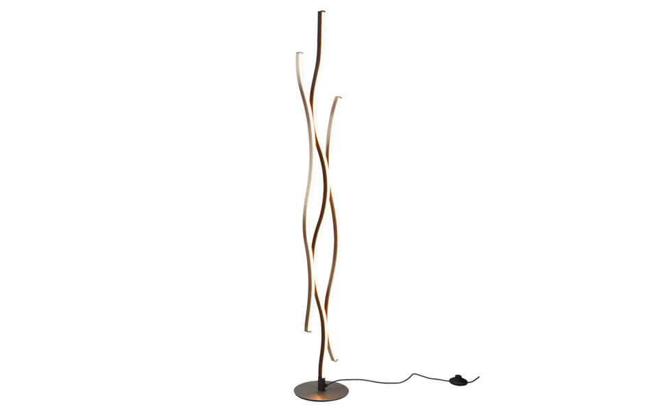 Trio Lighting Trio BLAZE LED floor lamp | 1x 28W 3250 lm 4000K | Ø 20 cm | IP20 | 139 cm