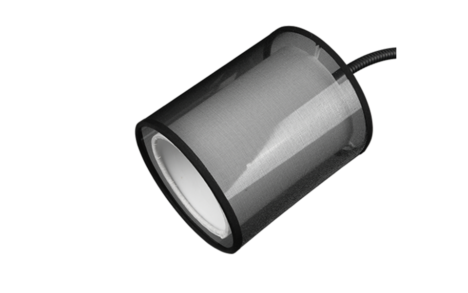 Trio Lighting Trio BURTON vloerlamp | E27 Fitting | mat zwart met zwart | Ø 45 cm | IP20 | excl. 1x E27 | max. 60W