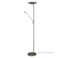 Trio Lighting Trio BRANTFORD vloerlamp | LED | oud brons | 30 x 180 cm | IP20 | 30W,6,5W | 3500 lm, 1x 650 lm | 2700+3200+4000K | dimbaar
