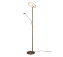 Trio Lighting Trio BRANTFORD vloerlamp | LED | oud brons | 30 x 180 cm | IP20 | 30W,6,5W | 3500 lm, 1x 650 lm | 2700+3200+4000K | dimbaar