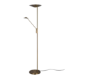 Trio Lighting Trio BRANTFORD vloerlamp | LED | oud brons | 30 x 180 cm | IP20 | 30W,6,5W | 3500 lm, 1x 650 lm | 2700+3200+4000K | dimbaar