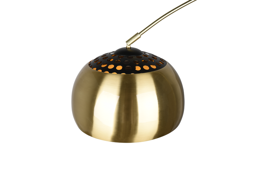 Trio Lighting Trio ARGENTINA vloerlamp | E27 Fitting | messing mat | 38 x 172,5 cm | IP20 | excl. 1x E27 | max. 60W Trio Lighting Trio ARGENTINA vloerlamp | E27 Fitting | messing mat | 38 x 172,5 cm | IP20 | excl. 1x E27 | max. 60W