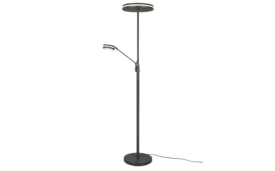 Trio Lighting Trio FRANKLIN LED floor lamp | 1x 35W 4100 lm 4000K | Ø 35.2 cm | IP20 | 181 cm