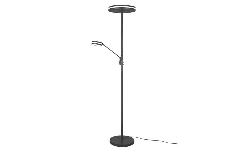 Trio Lighting Trio FRANKLIN LED floor lamp | 1x 35W 4100 lm 4000K | Ø 35.2 cm | IP20 | 181 cm