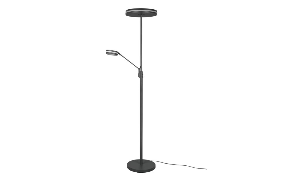 Trio Lighting Trio FRANKLIN LED floor lamp | 1x 35W 4100 lm 4000K | Ø 35.2 cm | IP20 | 181 cm