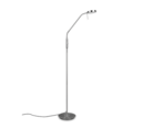 Trio Lighting Trio MONZA vloerlamp | LED | nikkel mat | 25 x 50 cm | IP20 | 1x 12W | 1400 lm | 2300+3000+4000K | dimbaar
