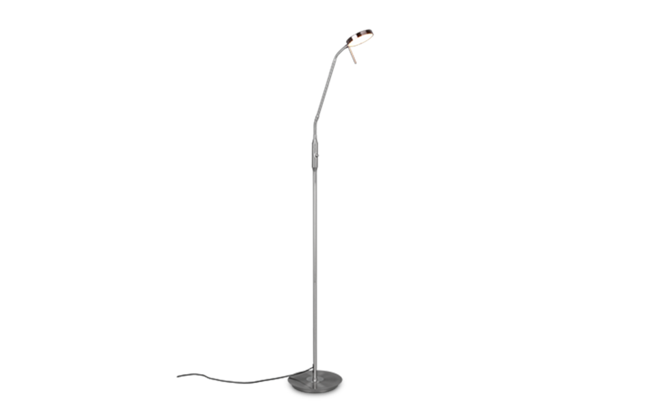 Trio Lighting Trio MONZA LED floor lamp | 1x 12W 1400 lm 4000K | IP20 | 145 cm