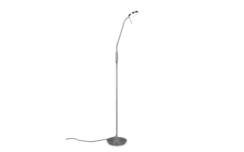Trio Lighting Trio MONZA LED floor lamp | 1x 12W 1400 lm 4000K | IP20 | 145 cm