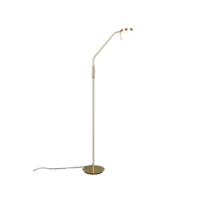 Trio MONZA vloerlamp | LED | messing mat | 25 x 50 cm | IP20 Trio MONZA vloerlamp | LED | messing mat | 25 x 50 cm | IP20