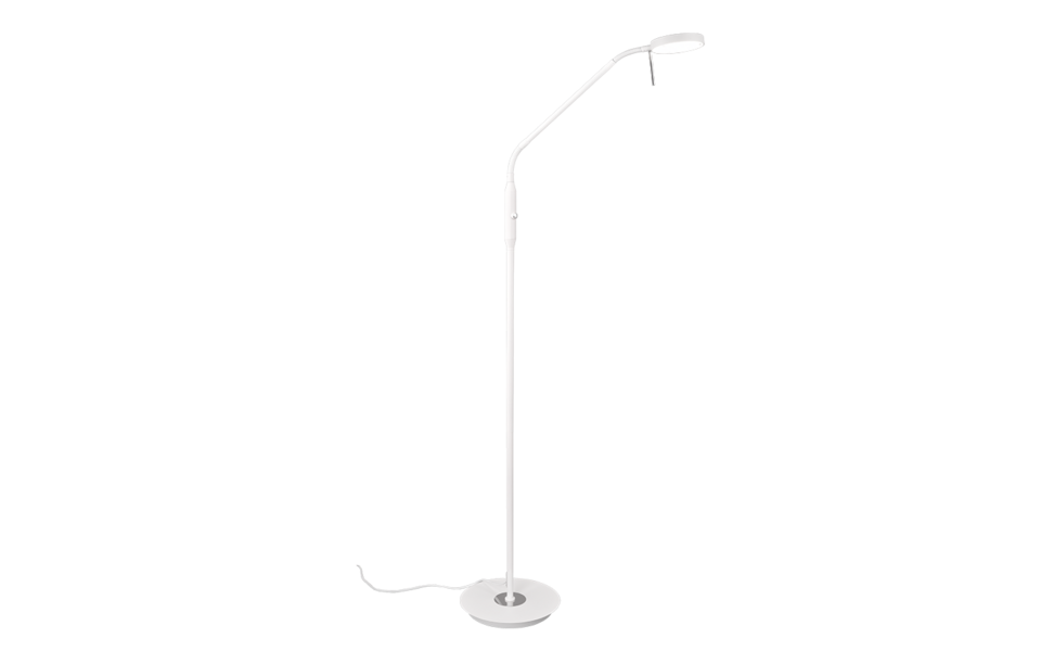 Trio Lighting Trio MONZA LED floor lamp | 1x 12W 1400 lm 4000K | chrome | IP20 | 145 cm
