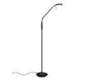 Trio Lighting Trio MONZA LED floor lamp | 1x 12W 1400 lm 4000K | black | IP20 | 145 cm
