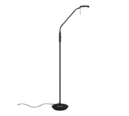 Trio Lighting Trio MONZA LED floor lamp | 1x 12W 1400 lm 4000K | black | IP20 | 145 cm