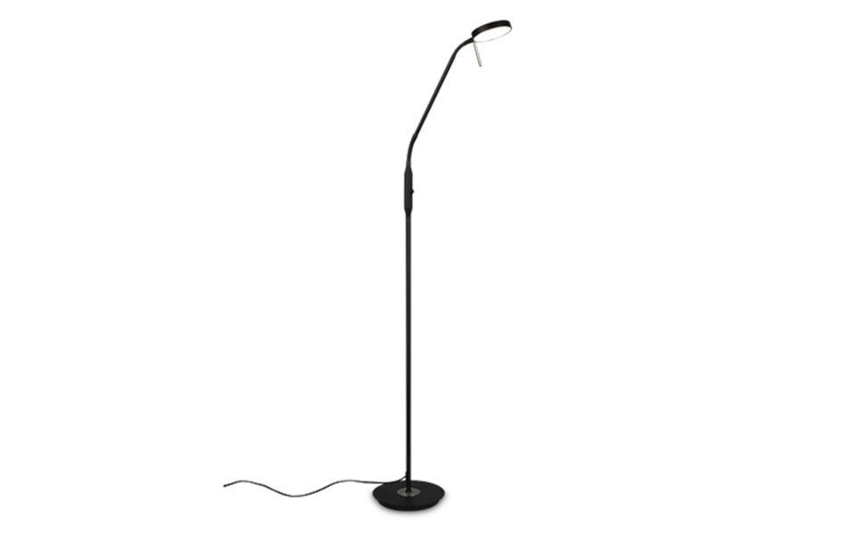 Trio Lighting Trio MONZA LED floor lamp | 1x 12W 1400 lm 4000K | black | IP20 | 145 cm Trio Lighting Trio MONZA LED floor lamp | 1x 12W 1400 lm 4000K | black | IP20 | 145 cm