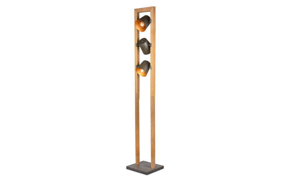 Trio Lighting Trio BELL vloerlamp | E14 Fitting | nickel antik | 25 x 25 cm | IP20 | excl. 3x E14 | max. 25W Trio Lighting Trio BELL vloerlamp | E14 Fitting | nickel antik | 25 x 25 cm | IP20 | excl. 3x E14 | max. 25W