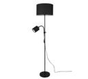 Trio Lighting Trio OWEN vloerlamp | E27 Fitting | zwart | 36 x 160 cm | IP20 | excl. 1x E27 | max. 42W