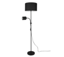 Trio Lighting Trio OWEN vloerlamp | E27 Fitting | zwart | 36 x 160 cm | IP20 | excl. 1x E27 | max. 42W