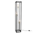 Trio Lighting Trio VITO vloerlamp | E27 Fitting | mat zwart | 25 x 25 cm | IP20 | excl. 3x E27 | max. 10W