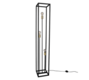 Trio Lighting Trio VITO vloerlamp | E27 Fitting | mat zwart | 25 x 25 cm | IP20 | excl. 3x E27 | max. 10W