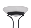 Trio Lighting Trio ORSON vloerlamp | LED | mat zwart met albast | 32,5 x 180 cm | IP20 | 28W,6W | 3200 lm, 1x 600 lm | 3000K | dimbaar