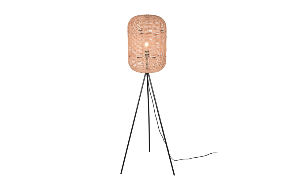 Trio Lighting Trio RUNA floor lamp | 1x E27 max 40W | black | Ø 35 cm | IP20 | 150 cm Trio Lighting Trio RUNA floor lamp | 1x E27 max 40W | black | Ø 35 cm | IP20 | 150 cm