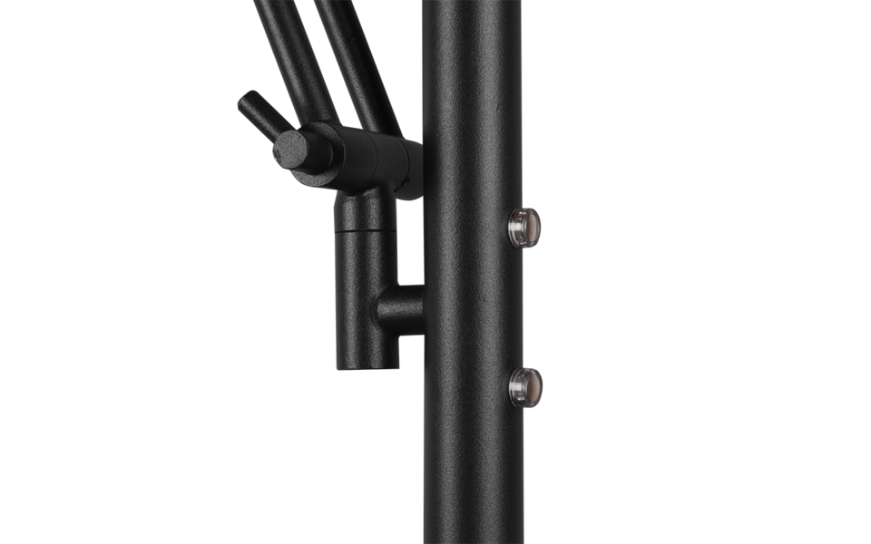 Trio Lighting Trio BARRIE vloerlamp | LED | mat zwart | Ø 30 cm | IP20 | 32W,6W | 3700 lm, 1x 700 lm | 2700+4000K | dimbaar