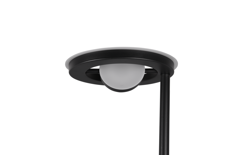 Trio Lighting Trio BARRIE vloerlamp | LED | mat zwart | Ø 30 cm | IP20 | 32W,6W | 3700 lm, 1x 700 lm | 2700+4000K | dimbaar