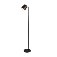 Trio BLAKE vloerlamp | LED | mat zwart | 20 x 125 cm | IP20