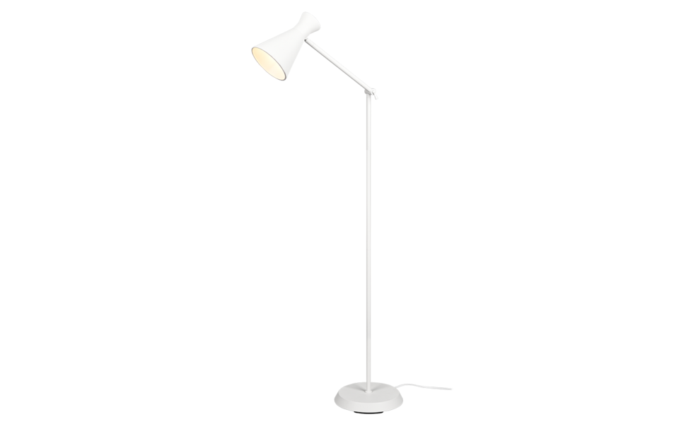 Trio Lighting Trio ENZO vloerlamp | E27 Fitting | wit mat | 25 x 48,8 cm | IP20 | excl. 1x E27 | max. 10W
