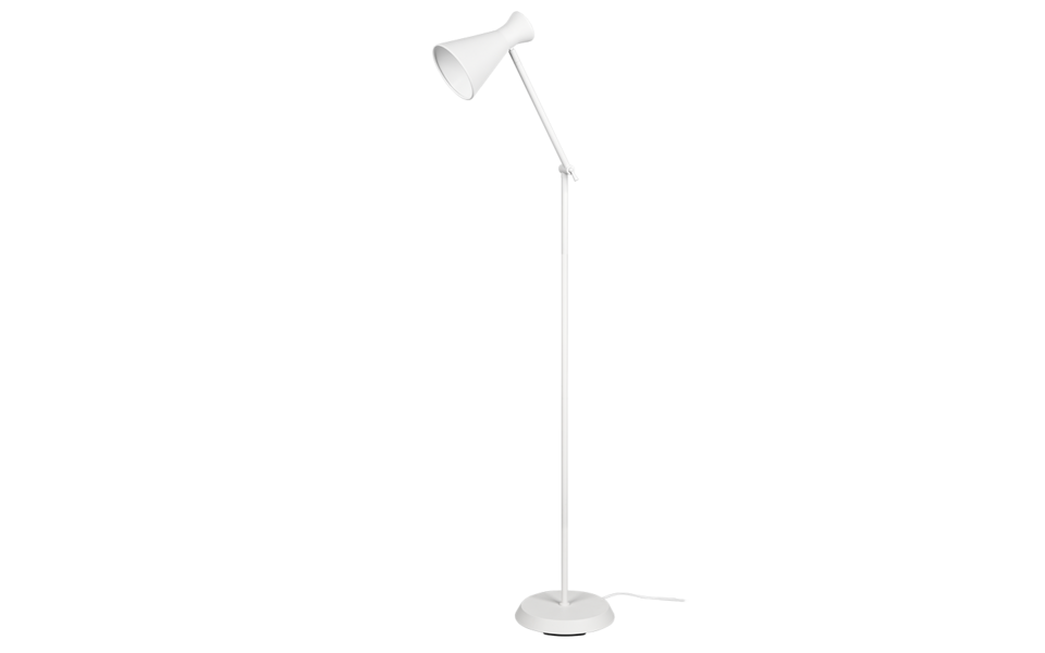 Trio Lighting Trio ENZO vloerlamp | E27 Fitting | wit mat | 25 x 48,8 cm | IP20 | excl. 1x E27 | max. 10W