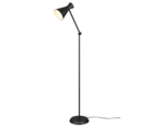 Trio Lighting Trio ENZO floor lamp | 1x E27 max 40W | black | Ø 22.5 cm | IP20 | 150 cm