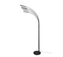 Trio Lighting Trio REED vloerlamp | LED | mat zwart | 30,5 x 195,5 cm | IP20 | 5x 3,5W | 350 lm | 3000K | dimbaar