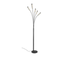 Trio Lighting Trio REED vloerlamp | LED | mat zwart | 30,5 x 195,5 cm | IP20 | 5x 3,5W | 350 lm | 3000K | dimbaar