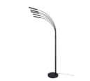 Trio Lighting Trio REED vloerlamp | LED | mat zwart | 30,5 x 195,5 cm | IP20 | 5x 3,5W | 350 lm | 3000K | dimbaar