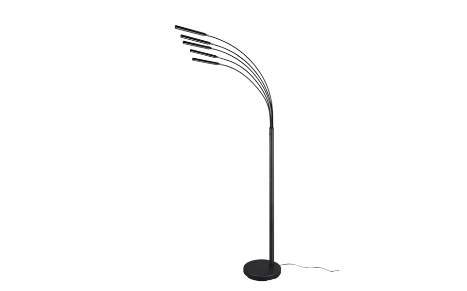 Trio Lighting Trio REED LED floor lamp | 5x 3.5W 350 lm 3000K | black | IP20 | 195.5 cm Trio Lighting Trio REED LED floor lamp | 5x 3.5W 350 lm 3000K | black | IP20 | 195.5 cm