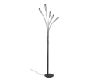 Trio Lighting Trio REED vloerlamp | LED | mat zwart | 30,5 x 195,5 cm | IP20 | 5x 3,5W | 350 lm | 3000K | dimbaar