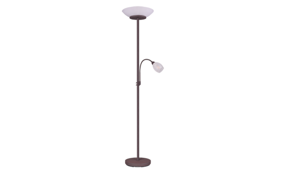 Trio Lighting Trio GERRY floor lamp | 2x E27 max 40W | Ø 34 cm | IP20 | 180 cm Trio Lighting Trio GERRY floor lamp | 2x E27 max 40W | Ø 34 cm | IP20 | 180 cm