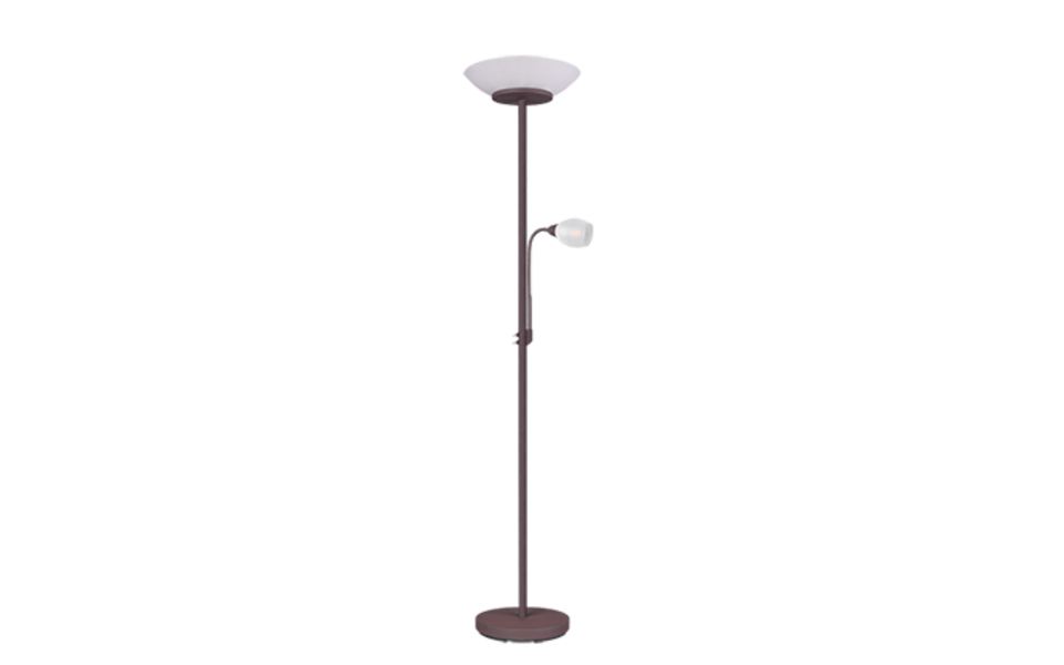 Trio Lighting Trio GERRY floor lamp | 2x E27 max 40W | Ø 34 cm | IP20 | 180 cm Trio Lighting Trio GERRY floor lamp | 2x E27 max 40W | Ø 34 cm | IP20 | 180 cm