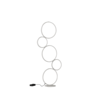 Trio RONDO LED floor lamp | chrome | IP20 Trio RONDO LED floor lamp | chrome | IP20
