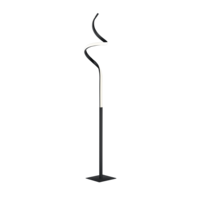 Trio COURSE vloerlamp | LED | mat zwart met wit | IP20 Trio COURSE vloerlamp | LED | mat zwart met wit | IP20