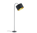 Trio Lighting Trio HOSTEL vloerlamp | E27 Fitting | mat zwart | 35 x 156 cm | IP20 | excl. 1x E27 | max. 60W