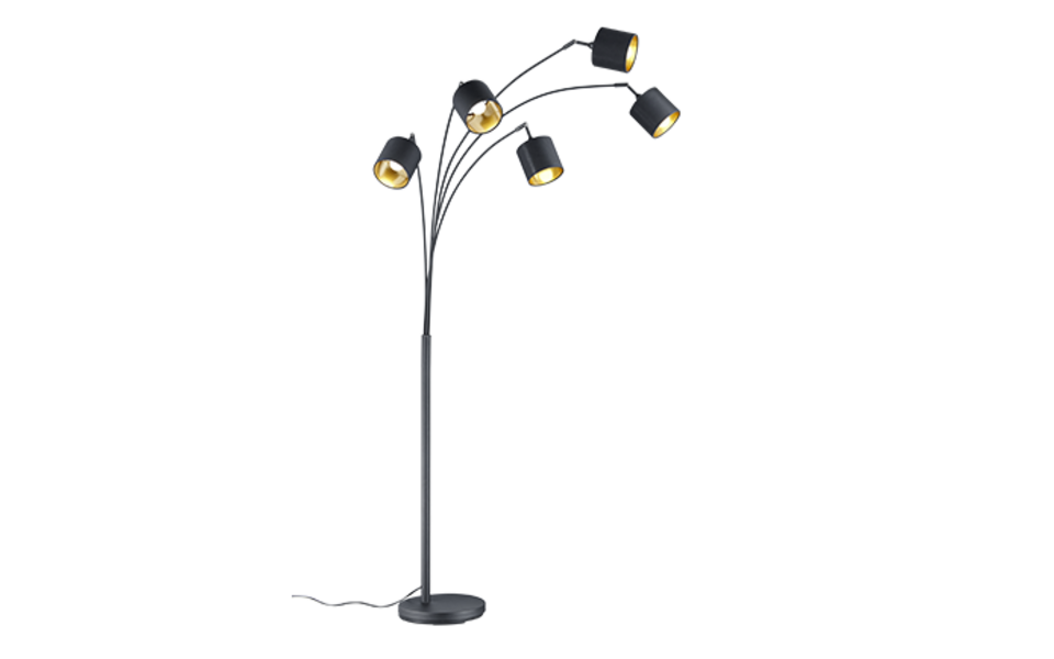 Trio Lighting Trio TOMMY floor lamp | 5x E14 max 40W | IP20 | 200 cm
