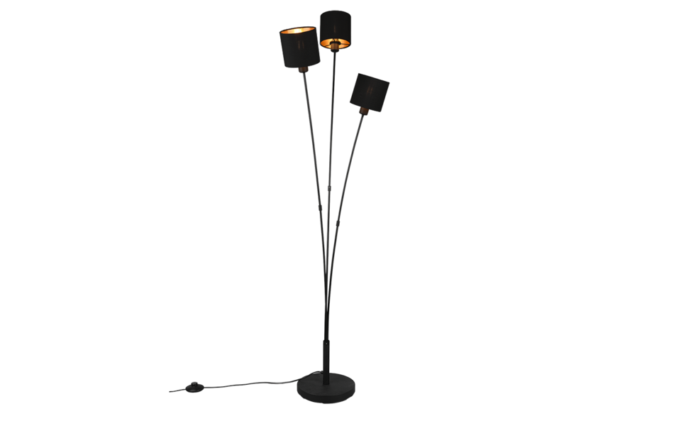 Trio Lighting Trio TOMMY floor lamp | 3x E14 max 40W | IP20 | 150 cm Trio Lighting Trio TOMMY floor lamp | 3x E14 max 40W | IP20 | 150 cm