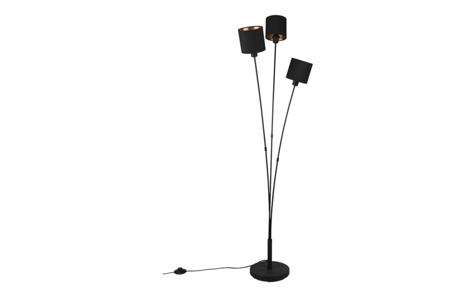 Trio Lighting Trio TOMMY floor lamp | 3x E14 max 40W | IP20 | 150 cm Trio Lighting Trio TOMMY floor lamp | 3x E14 max 40W | IP20 | 150 cm