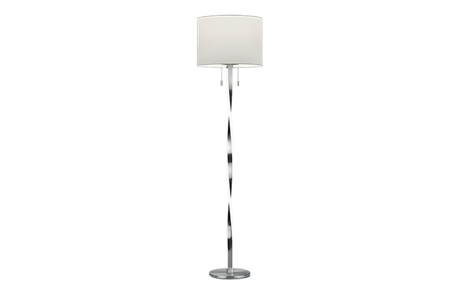 Trio Lighting Trio NANDOR LED floor lamp | 2x 7W 700 lm 3000K | Ø 40 cm | IP20 | 160.5 cm