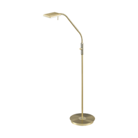 Trio BERGAMO vloerlamp | LED | messing mat | 27 x 135 cm | IP20