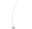 Trio Lighting Trio SOLO vloerlamp | LED | geborsteld aluminium met wit | 15 x 35 cm | IP20 | 1x 11W | 1200 lm | 3000K