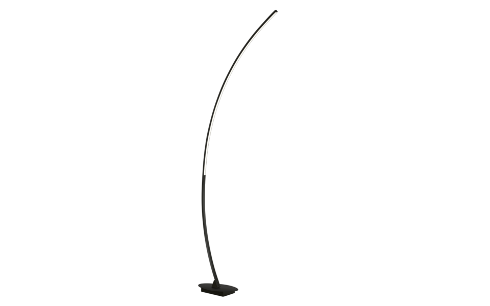 Trio Lighting Trio SOLO vloerlamp | LED | mat zwart | 15 x 35 cm | IP20 | 1x 11W | 1200 lm | 3000K